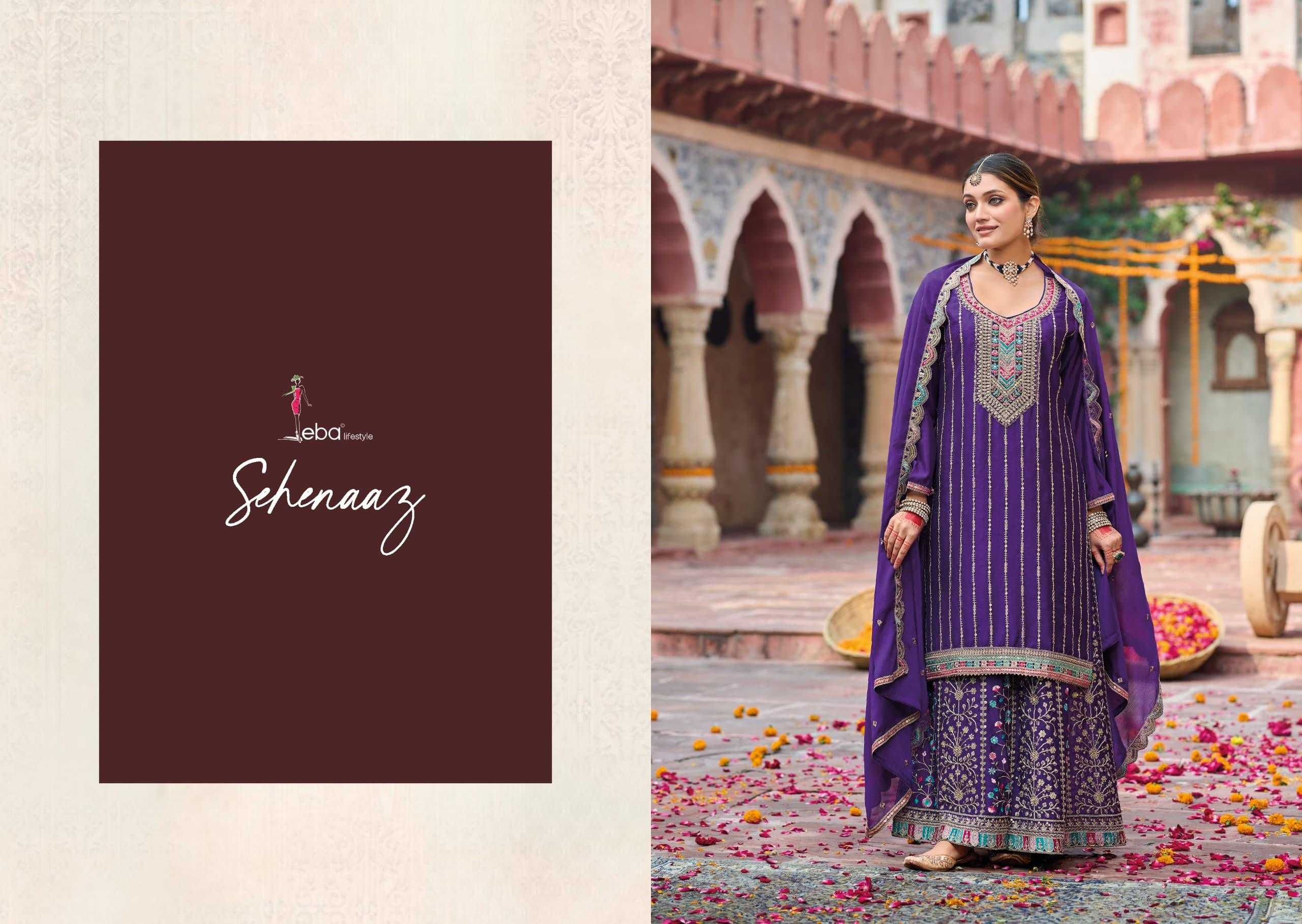 Ynf Chinon KESH443 sahenaaz Setwise Collections Wholesale Dresses & Suits Catalogs Manufacturer- Kapda Export