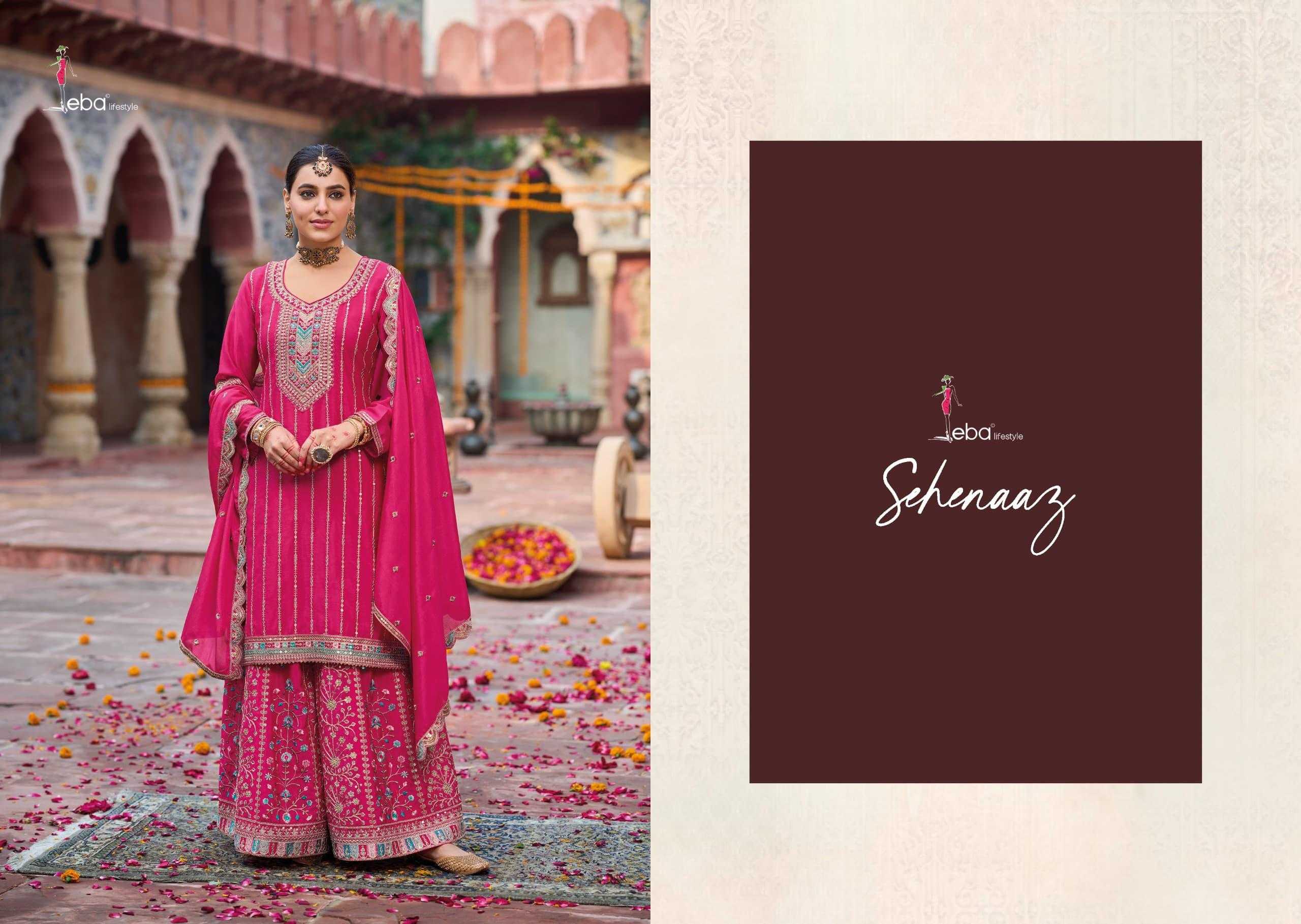 Ynf Chinon KESH443 sahenaaz Setwise Collections Wholesale Dresses & Suits Catalogs Manufacturer- Kapda Export