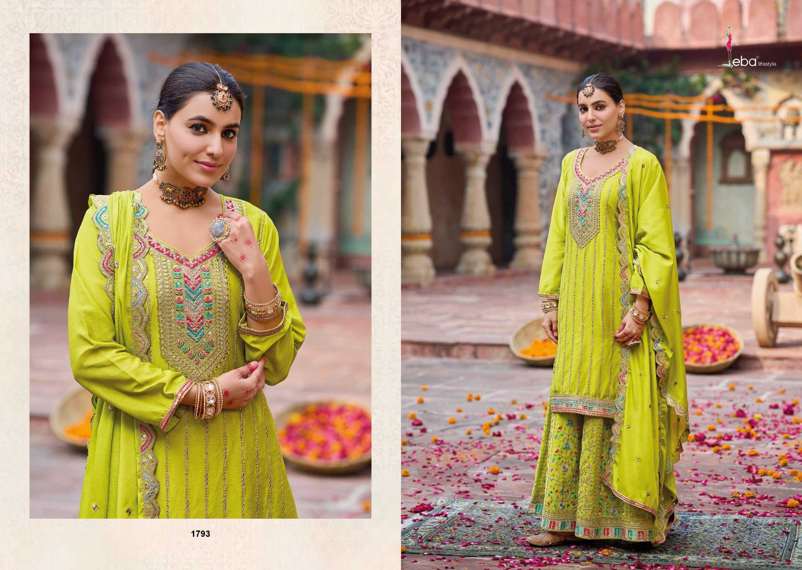 Ynf Chinon KESH443 sahenaaz Setwise Collections Wholesale Dresses & Suits Catalogs Manufacturer- Kapda Export