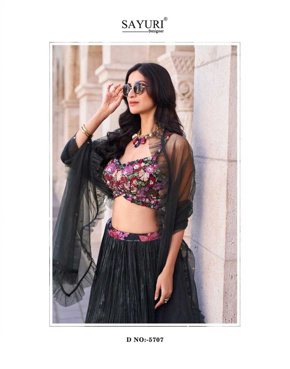 Ynf Chinon Silk KESH443 SAYURI DESIGNER-SAKHIYAA Setwise Collections Wholesale Sale Catalogs Manufacturer- Kapda Export