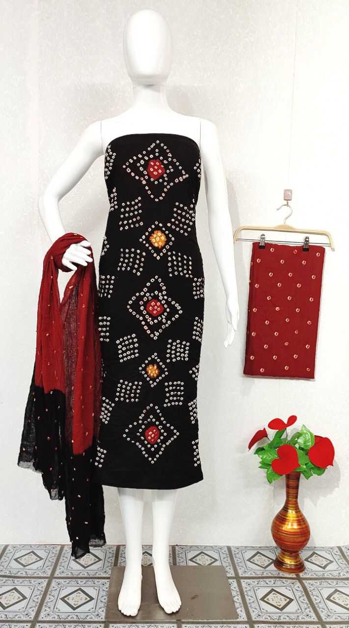 Ynf Cotton Bandhni KESH197 RAGHUVANSI Sarees Wedding Collections Teej Sarees Wholesale Hand Work Sarees Bandhani Bandhej Sarees Cotton Sarees Manufacturer- Kapda Export