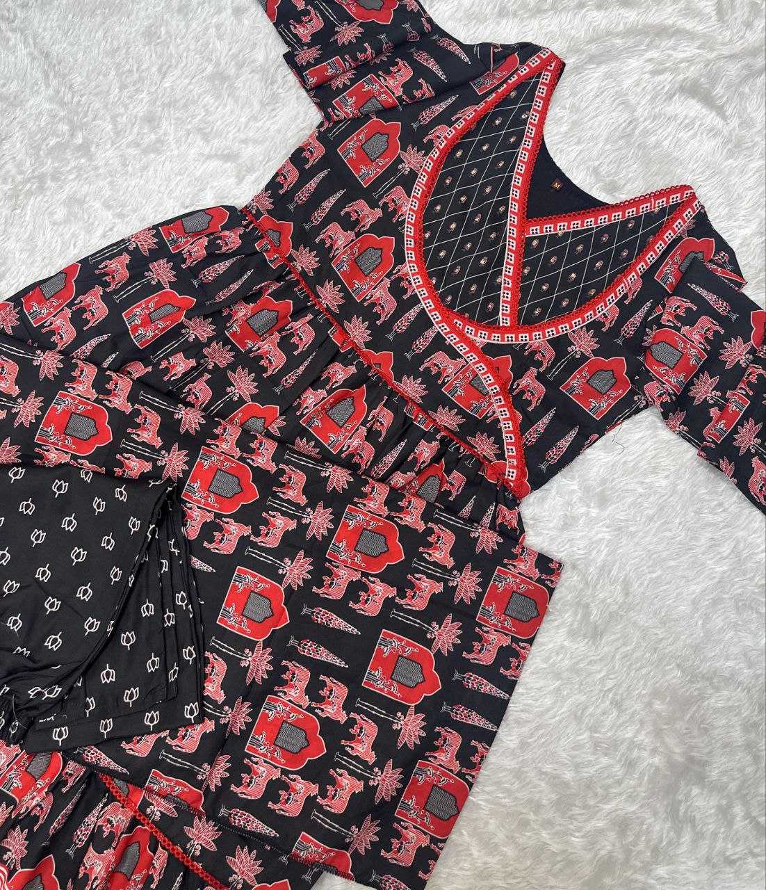 Ynf Cotton KESH352 KVD 14 Gowns Wholesale Printed Gowns Embroidery Gowns Plus Size Gowns Manufacturer- Kapda Export