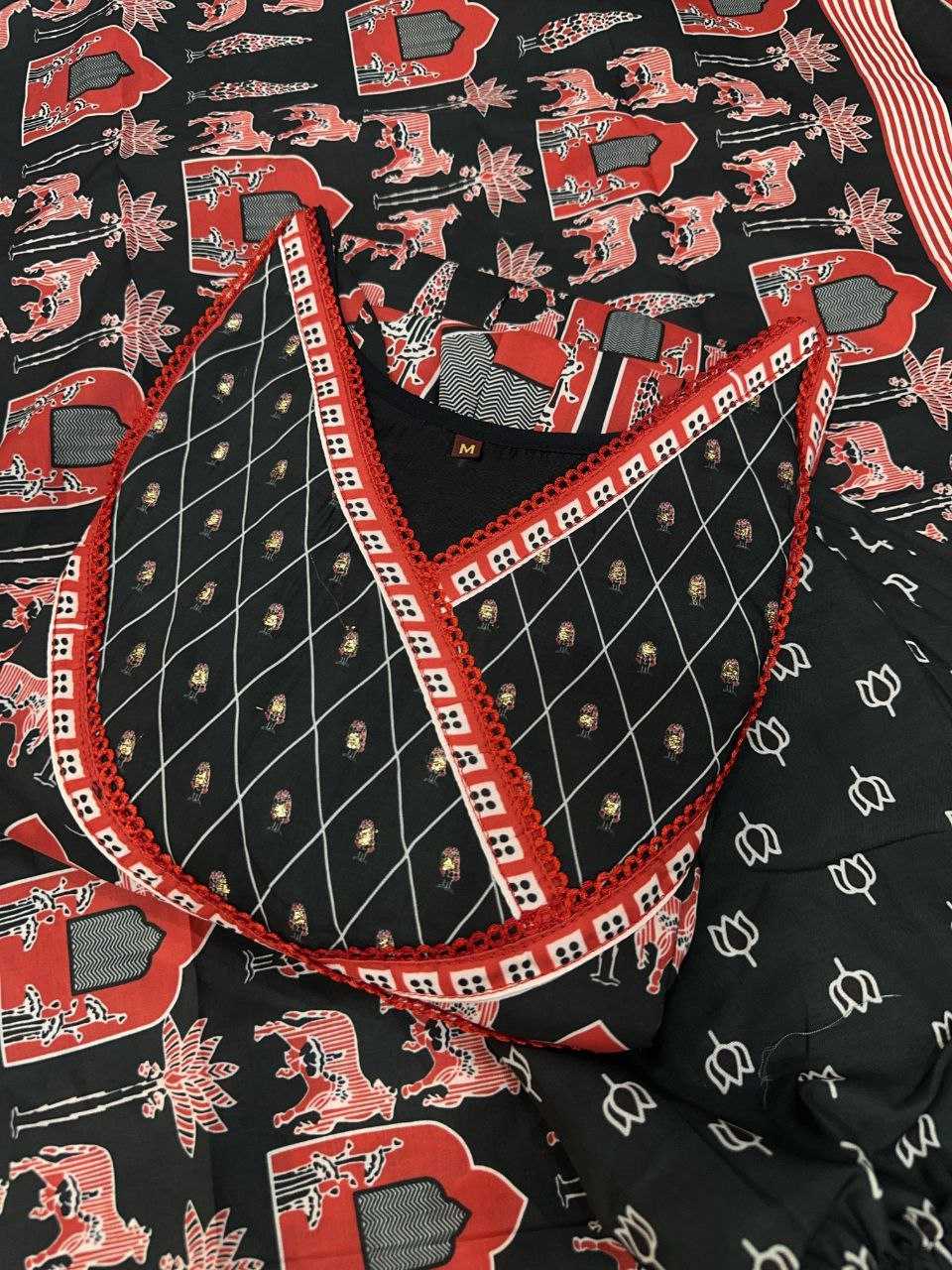 Ynf Cotton KESH352 KVD 14 Gowns Wholesale Printed Gowns Embroidery Gowns Plus Size Gowns Manufacturer- Kapda Export