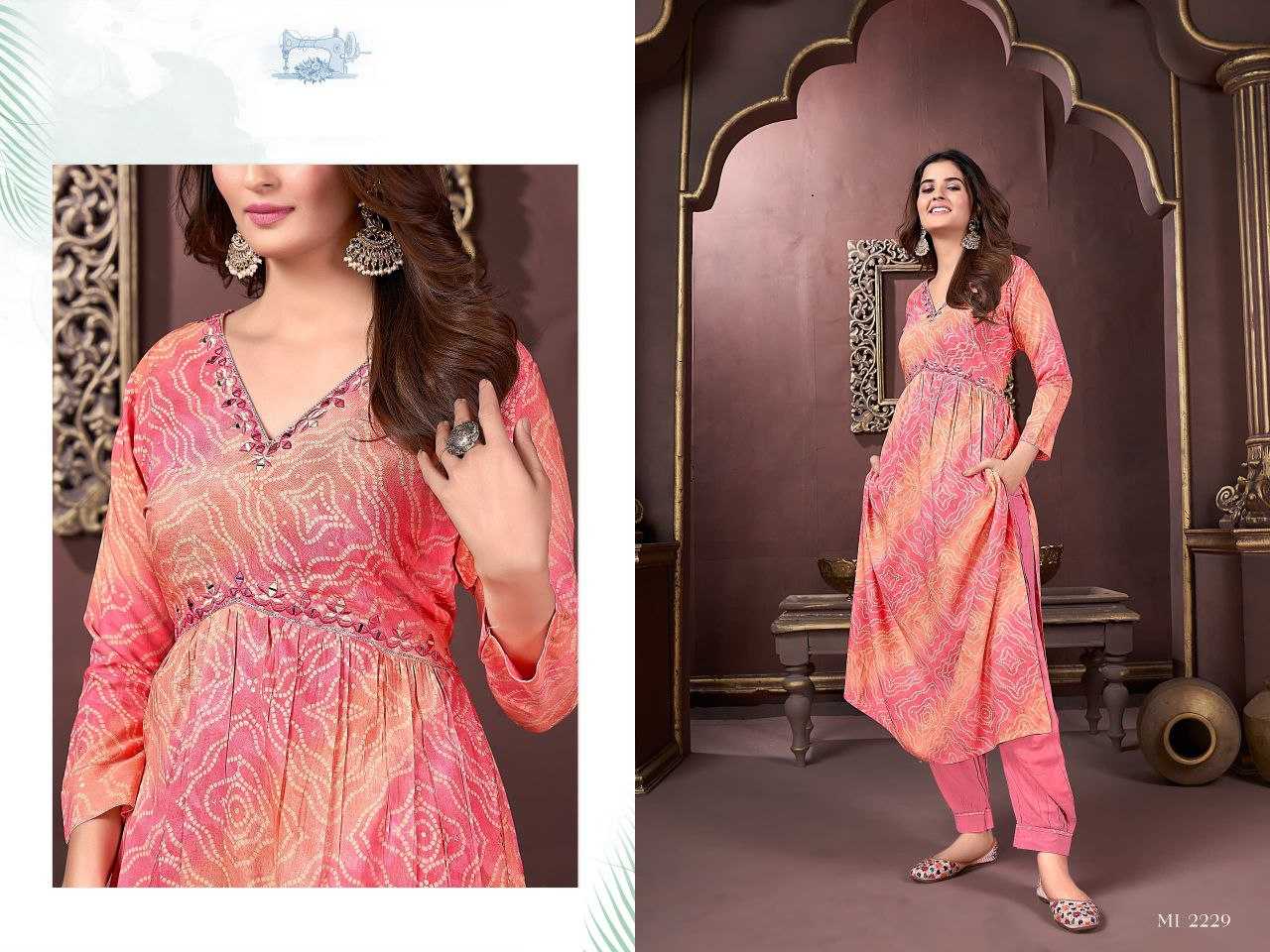 Ynf Cotton KESH354 GRM06 Suits & Dresses Wholesale Ladies Suits Alia Cut Suits Party wear suits Zari Work Suit Manufacturer- Kapda Export