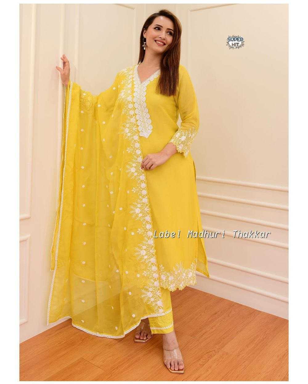 Ynf Cotton KESH354 GRM68 Kurti Wholesale Embroidered Kurtis Chikan Kurti Kurti With Pants Manufacturer- Kapda Export