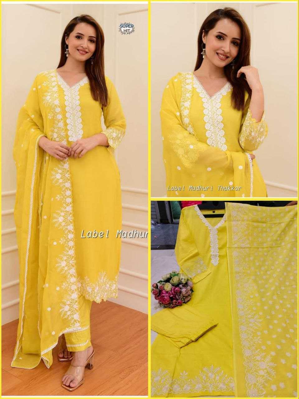 Ynf Cotton KESH354 GRM68 Kurti Wholesale Embroidered Kurtis Chikan Kurti Kurti With Pants Manufacturer- Kapda Export