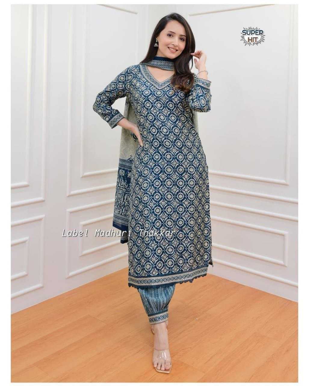 Ynf Cotton KESH354 GRM93 Kurti Wholesale Designer Kurtis Straight Kurtis Block Print Kurtis Manufacturer- Kapda Export
