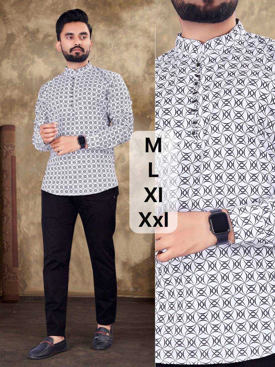 Ynf Cotton KESH358 SHE02 Mens Wear Diwali Collections Festive Collections Wholesale Mens Kurtas Men Cotton Kurta Men Short Kurta Manufacturer- Kapda Export