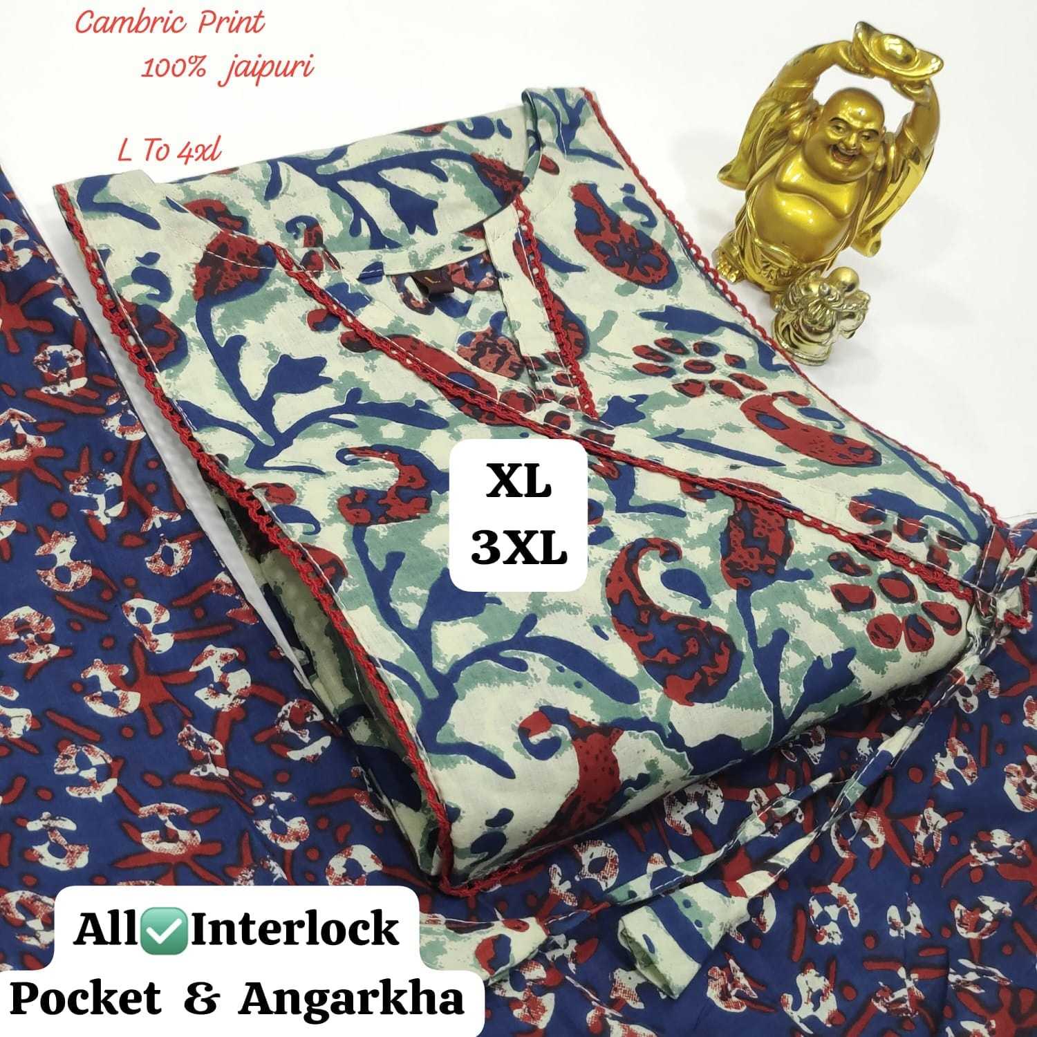 Ynf Cotton KESH418 D no 629 Kurti Wholesale Angrakha Kurtis Kurti With Pants Kurtis With Pockets Manufacturer- Kapda Export