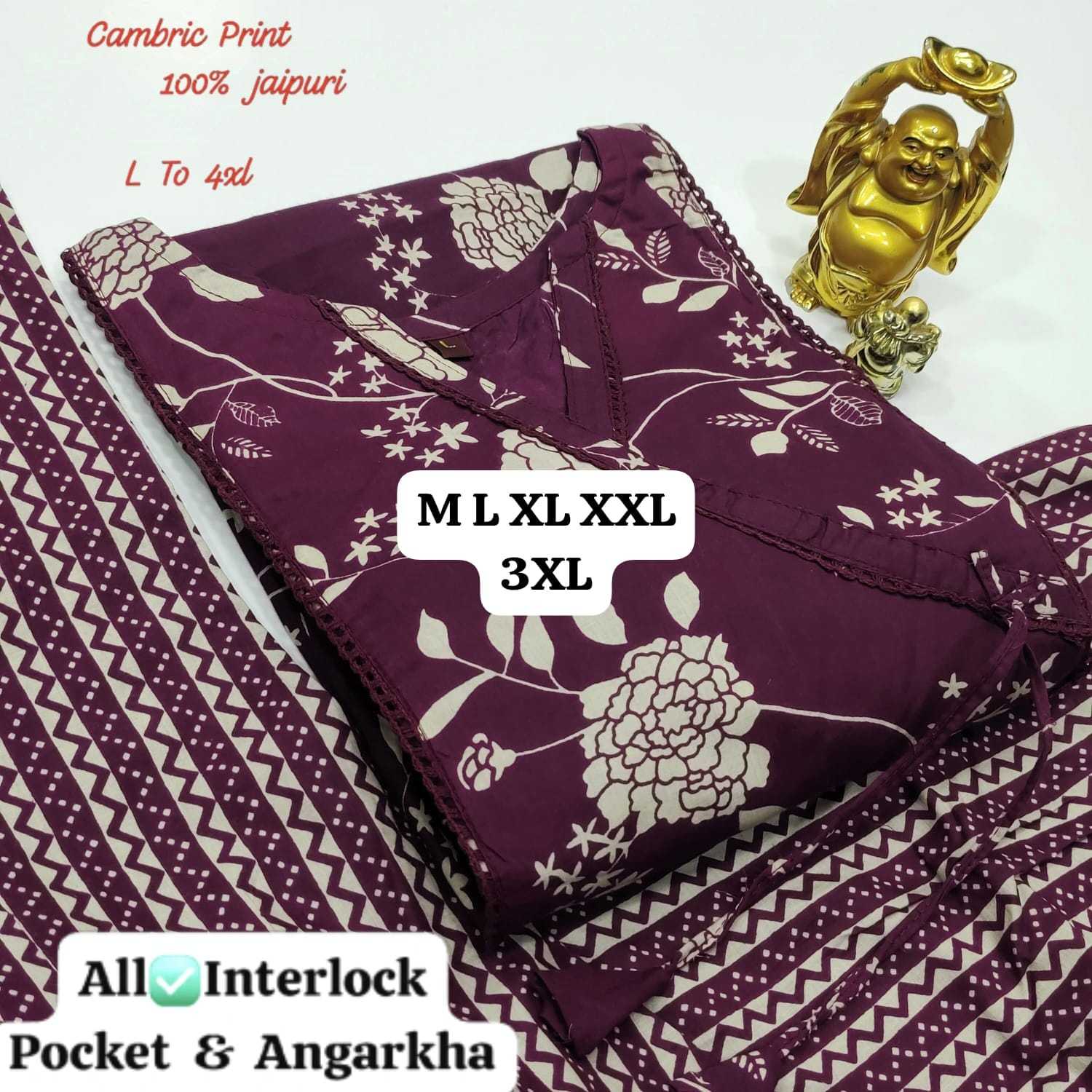 Ynf Cotton KESH418 D no 629 Kurti Wholesale Angrakha Kurtis Kurti With Pants Kurtis With Pockets Manufacturer- Kapda Export