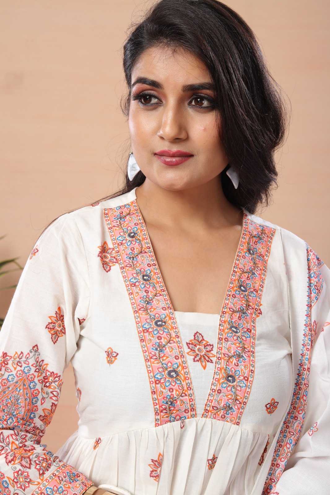 Ynf Cotton KESH443 SLAVIA Setwise Collections Wholesale Dresses & Suits Catalogs Manufacturer- Kapda Export