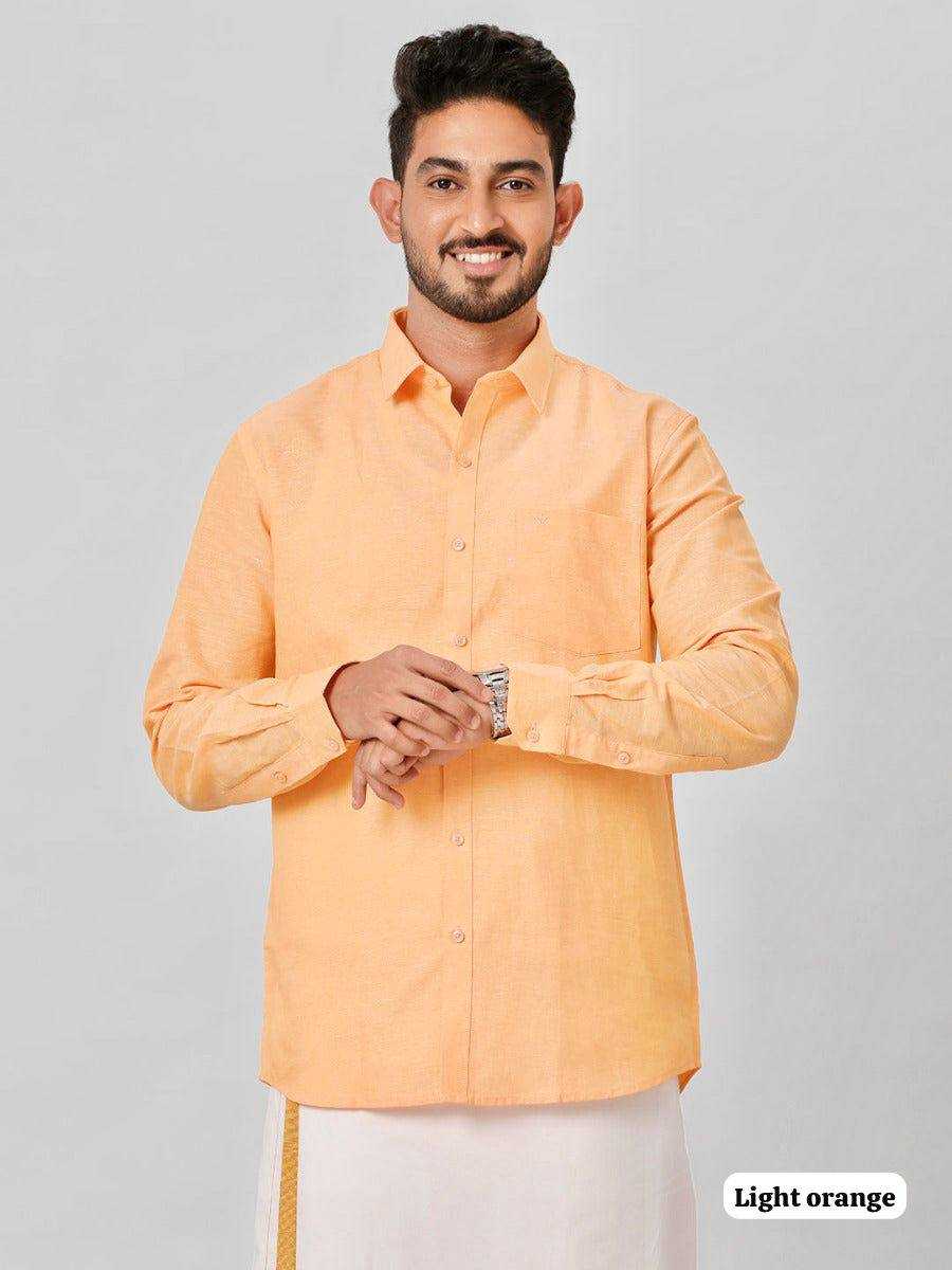 Ynf Cotton RIN125 INL01 Mens Wear Diwali Collections Festive Collections Wholesale Casual Wear Men Full Sleeves Shirts Men Plain Shirts Manufacturer- Kapda Export