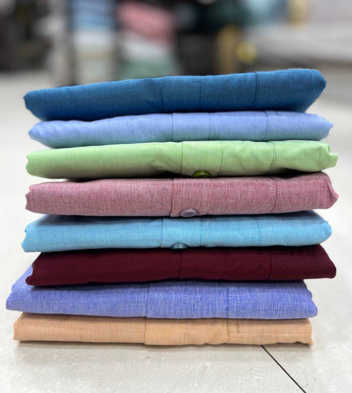 Ynf Cotton RIN125 INL01 Mens Wear Diwali Collections Festive Collections Wholesale Casual Wear Men Full Sleeves Shirts Men Plain Shirts Manufacturer- Kapda Export