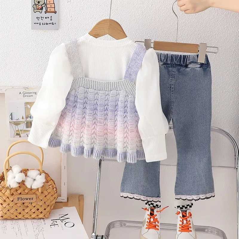 Ynf Denim KESH322 011 Kids Wear Wholesale Top & Pant Kids Co-ord Set Manufacturer- Kapda Export