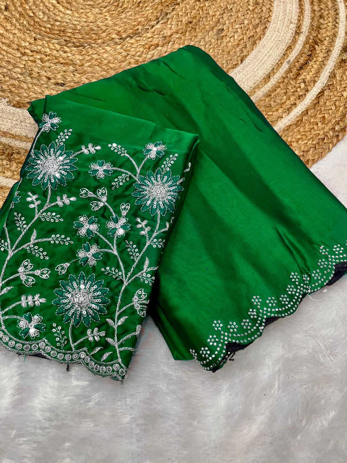 Ynf Fancy KESH195 KRF44 Sarees Wedding Collections Teej Sarees Wholesale Embroidered Sarees Cutwork Saree Swarovski Sarees Manufacturer- Kapda Export