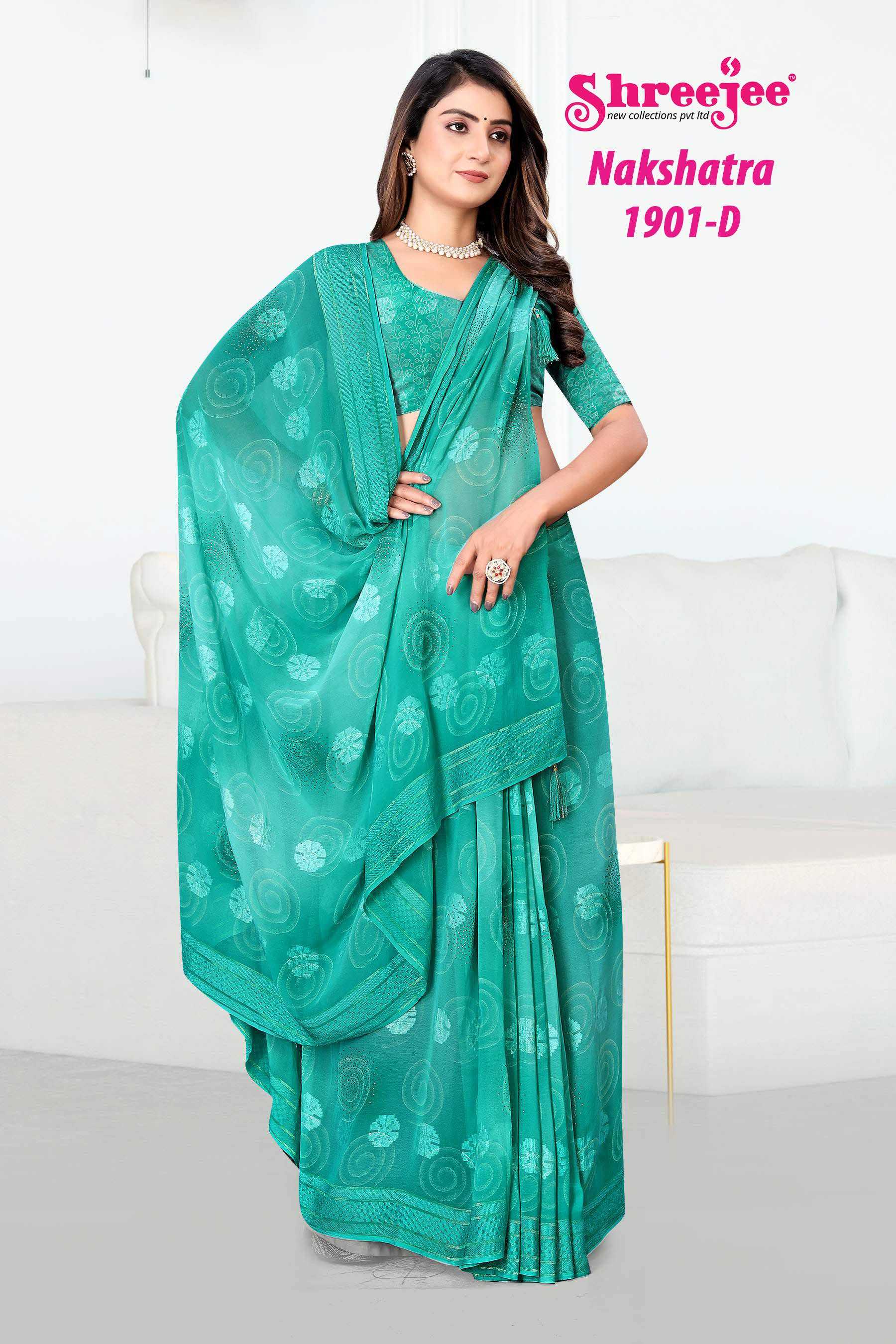 Ynf Fancy KESH4411901 Nakshatra Setwise Collections Wholesale Pritned Sarees Manufacturer- Kapda Export