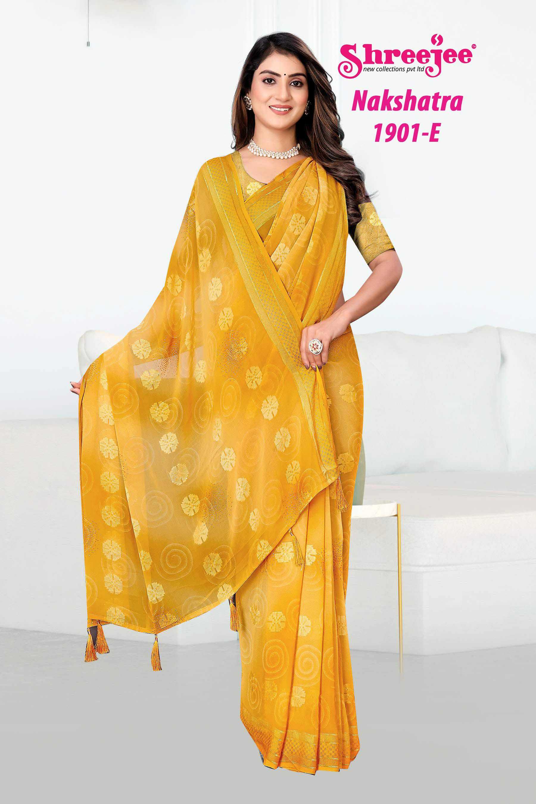 Ynf Fancy KESH4411901 Nakshatra Setwise Collections Wholesale Pritned Sarees Manufacturer- Kapda Export