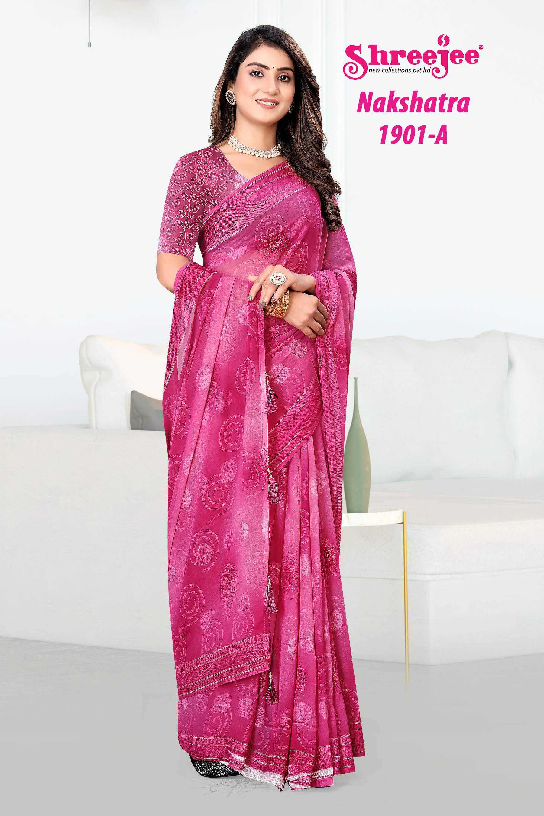 Ynf Fancy KESH4411901 Nakshatra Setwise Collections Wholesale Pritned Sarees Manufacturer- Kapda Export