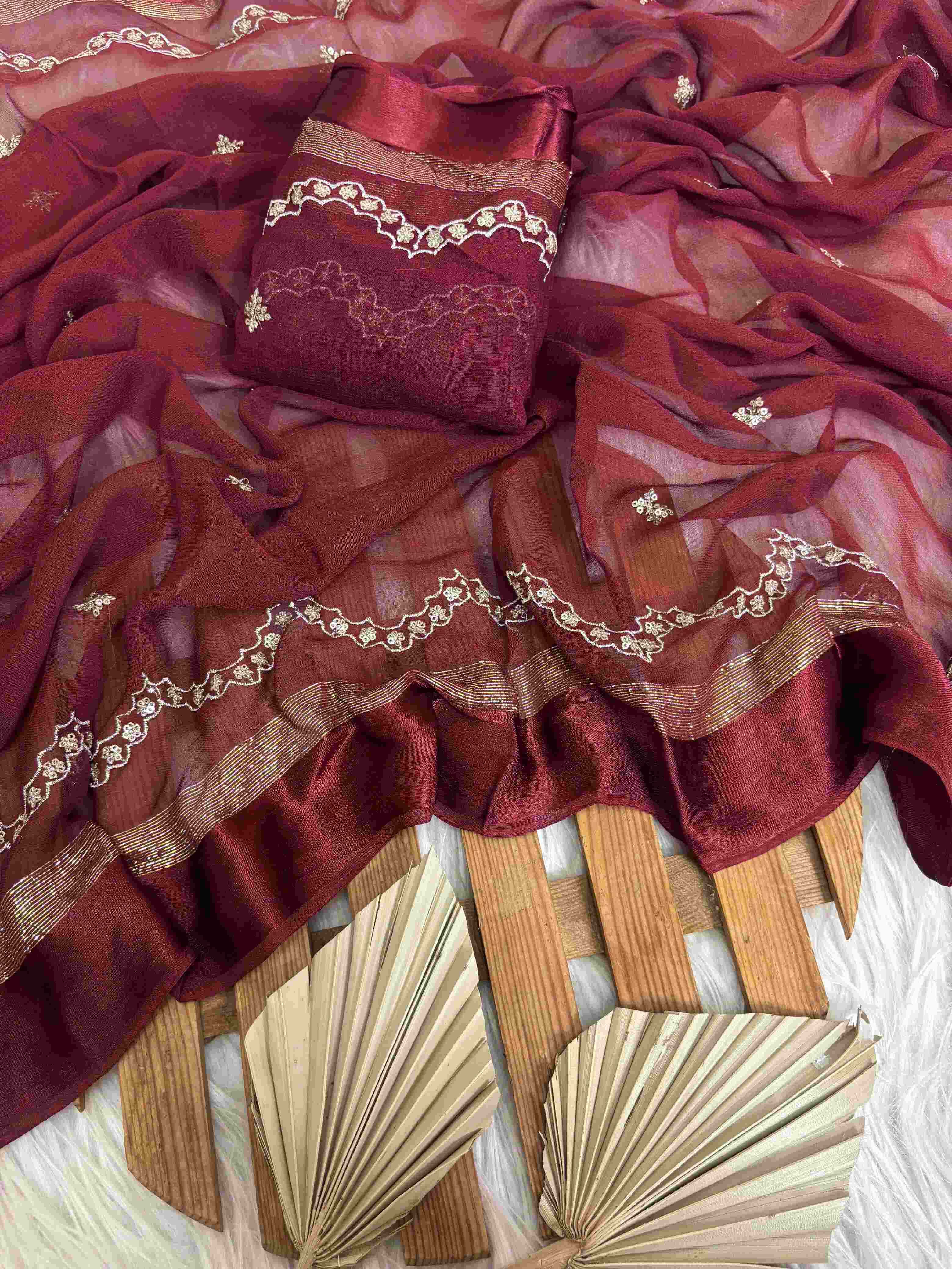 Ynf Georgette RIN178 SNT09 Sarees Wedding Collections Festive Collections Wholesale Georgette Sarees Viscose Saree Satin Sarees Manufacturer- Kapda Export