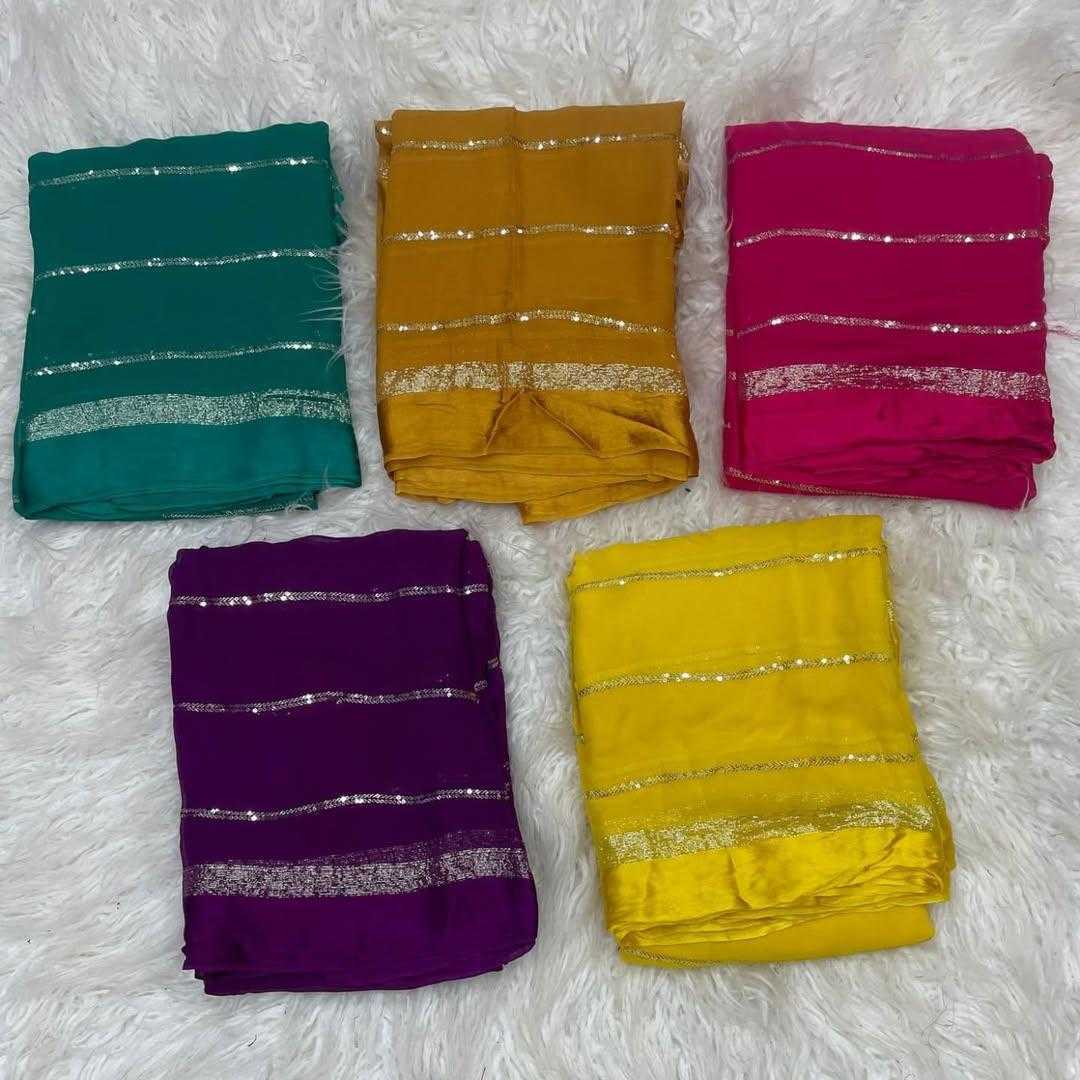 Ynf Georgette RIN178 SNT10 Sarees Wedding Collections Festive Collections Wholesale Georgette Sarees Viscose Saree Satin Sarees Manufacturer- Kapda Export