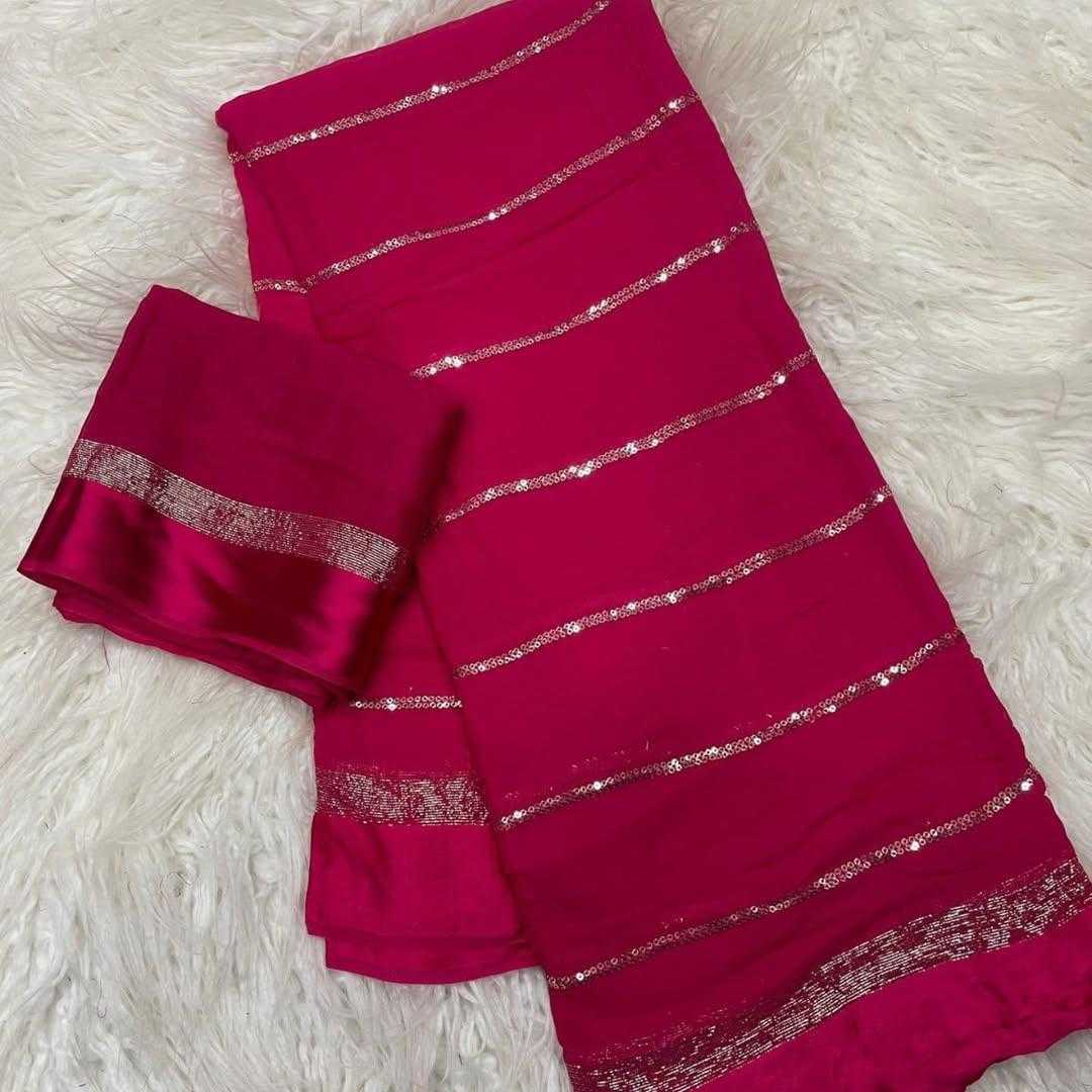 Ynf Georgette RIN178 SNT10 Sarees Wedding Collections Festive Collections Wholesale Georgette Sarees Viscose Saree Satin Sarees Manufacturer- Kapda Export