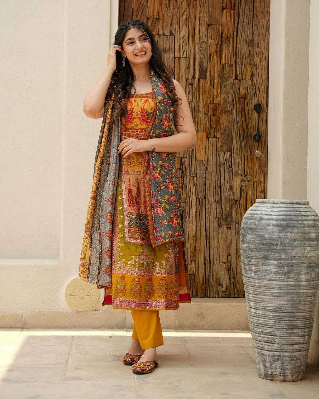 Ynf Heavy Silk KESH352 KVD 15 Kurti Wholesale Mirror Work Kurti Embroidered Kurtis Plus Size Kurtis Manufacturer- Kapda Export