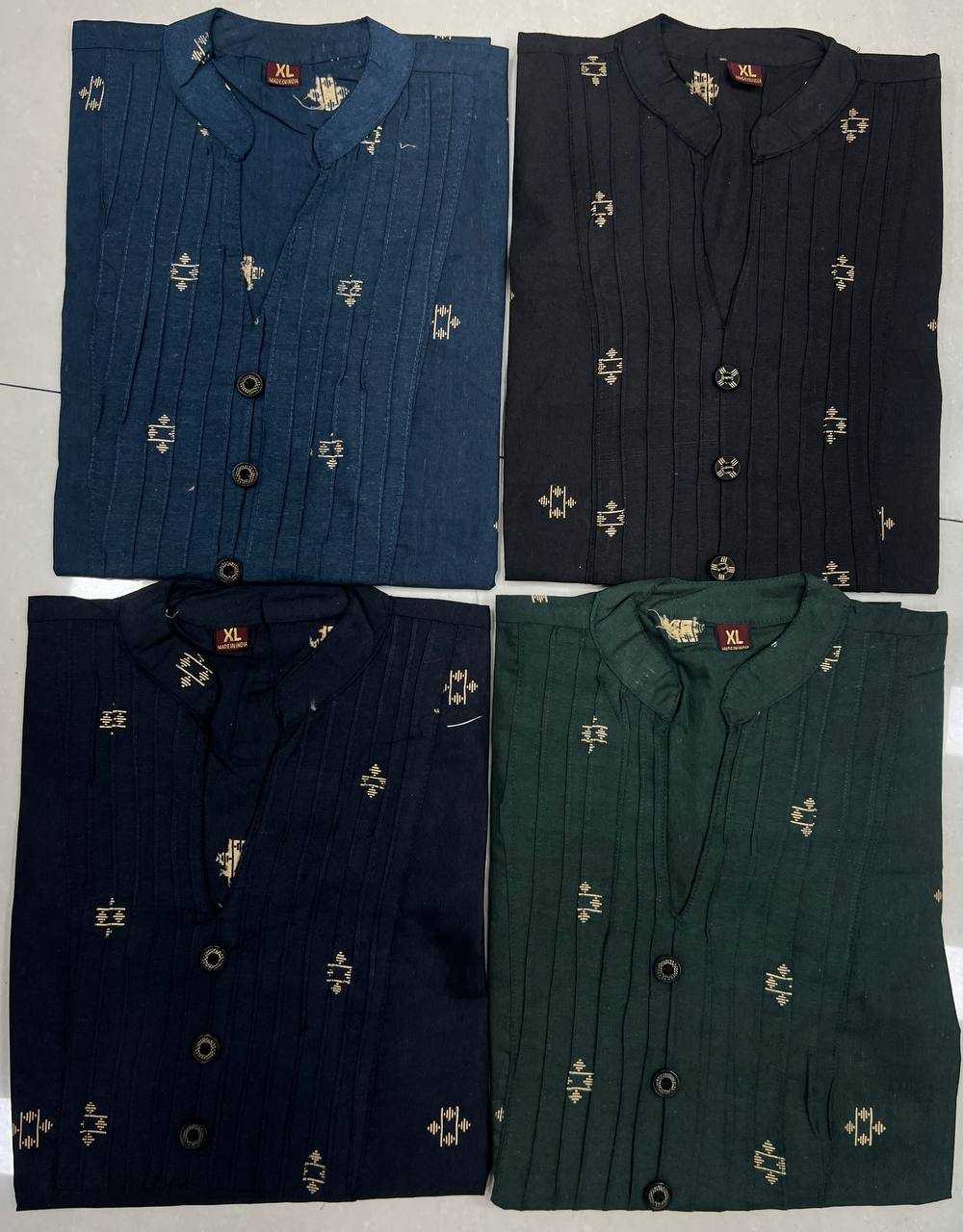 Ynf Khadi Cotton RIN125 Trendy couple Kurti Mens Wear Couple Wear Wholesale Men Cotton Kurta Couple Matching Ethnic Outfits Matching Festive Outfits for Couples Manufacturer- Kapda Export