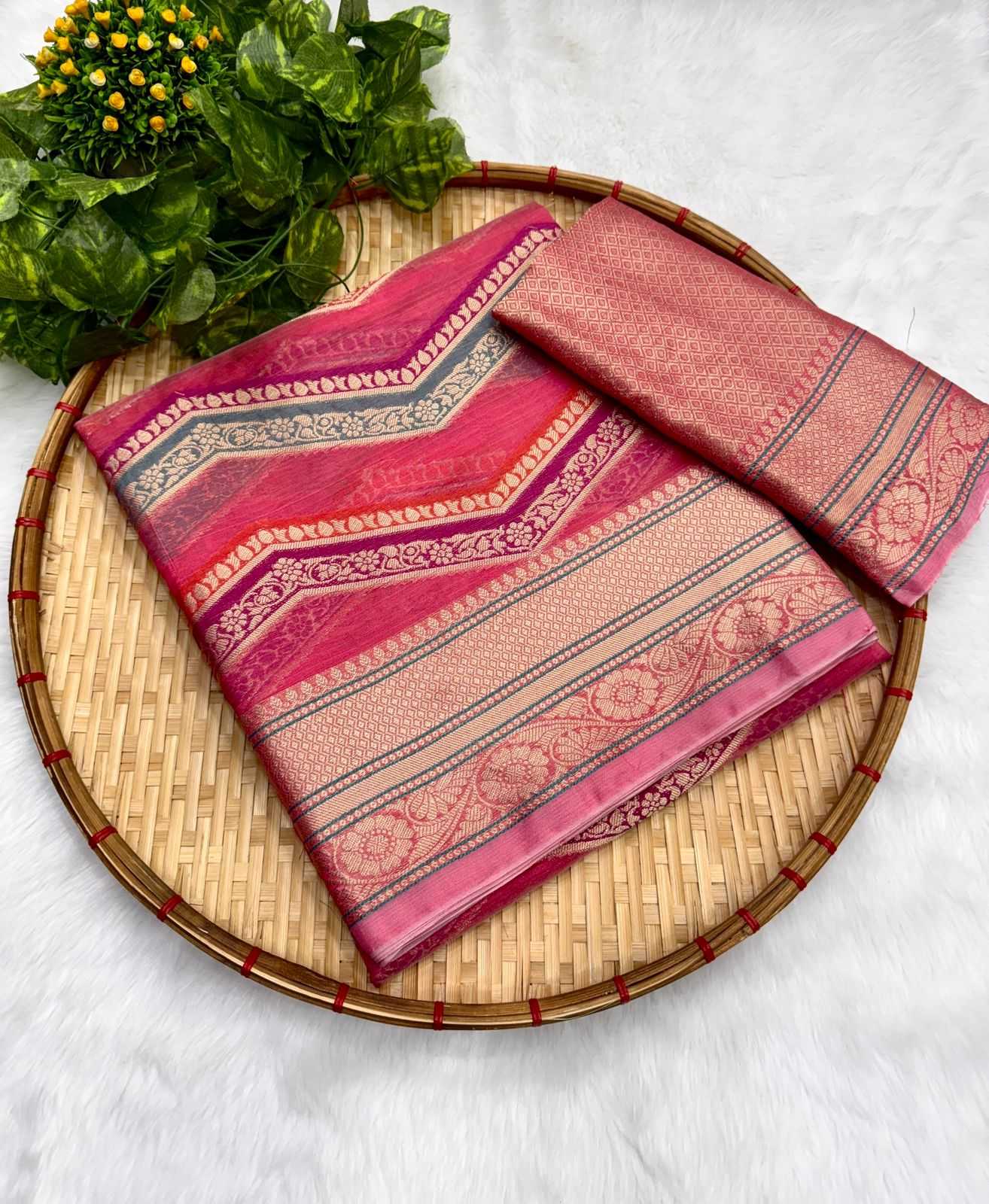 Ynf Kora Silk KESH418 MKD29 Sarees Silk Sarees Festive Collections Wholesale Party Wear Sarees Fancy Sarees Kora Silk Sarees Manufacturer- Kapda Export