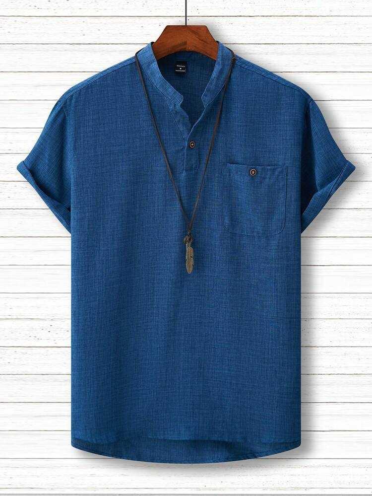 Ynf Linen KESH103 30 Mens Wear Wholesale Mens Shirts Manufacturer- Kapda Export