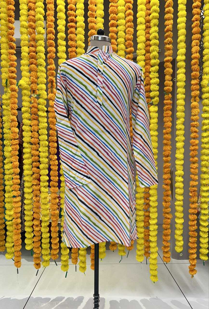 Ynf Muslin KESH406 631 KURTA Mens Wear Wholesale Mens Kurtas Men Short Kurta Men Wedding kurta Manufacturer- Kapda Export