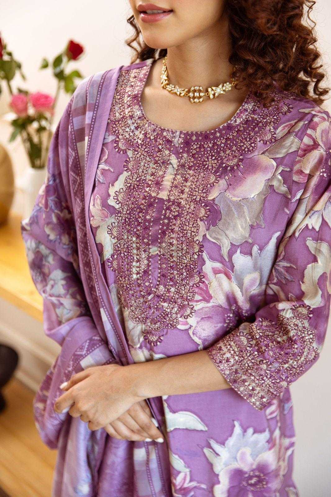 Ynf Muslin KESH443 Fancy Setwise Collections Wholesale Dresses & Suits Catalogs Manufacturer- Kapda Export