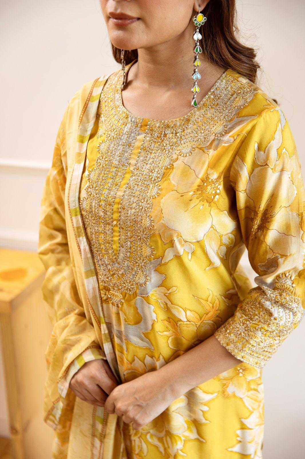 Ynf Muslin KESH443 Fancy Setwise Collections Wholesale Dresses & Suits Catalogs Manufacturer- Kapda Export