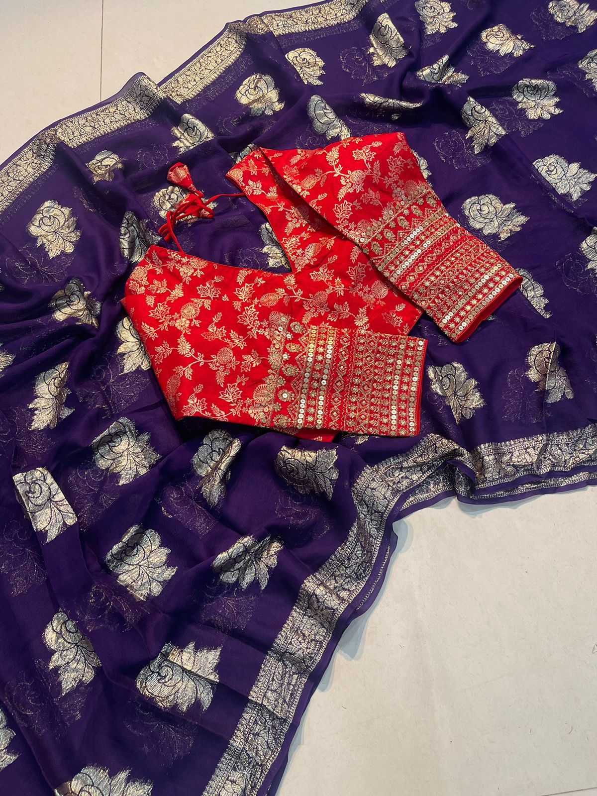 Ynf Pure Viscos RIN104 APE58 Sarees Teej Sarees Festive Collections Wholesale Jacquard Saree Viscose Saree Sarees With Blouse Manufacturer- Kapda Export