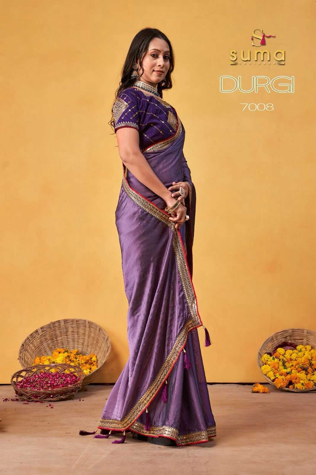 Ynf Rangoli Silk KESH416 DURGI 7001 Sarees Wedding Collections Festive Collections Wholesale Designer Sarees Holi Collections Ram Navami Collections Manufacturer- Kapda Export