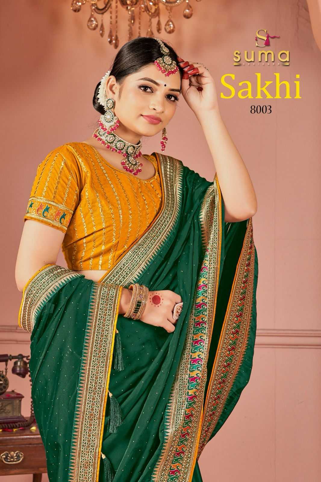 Ynf Rangoli Silk KESH416 SAKHI-8001 Silk Sarees Wedding Collections Teej Sarees Wholesale Designer Silk Sarees Fancy Silk Sarees Silk Sarees For Weddings Manufacturer- Kapda Export