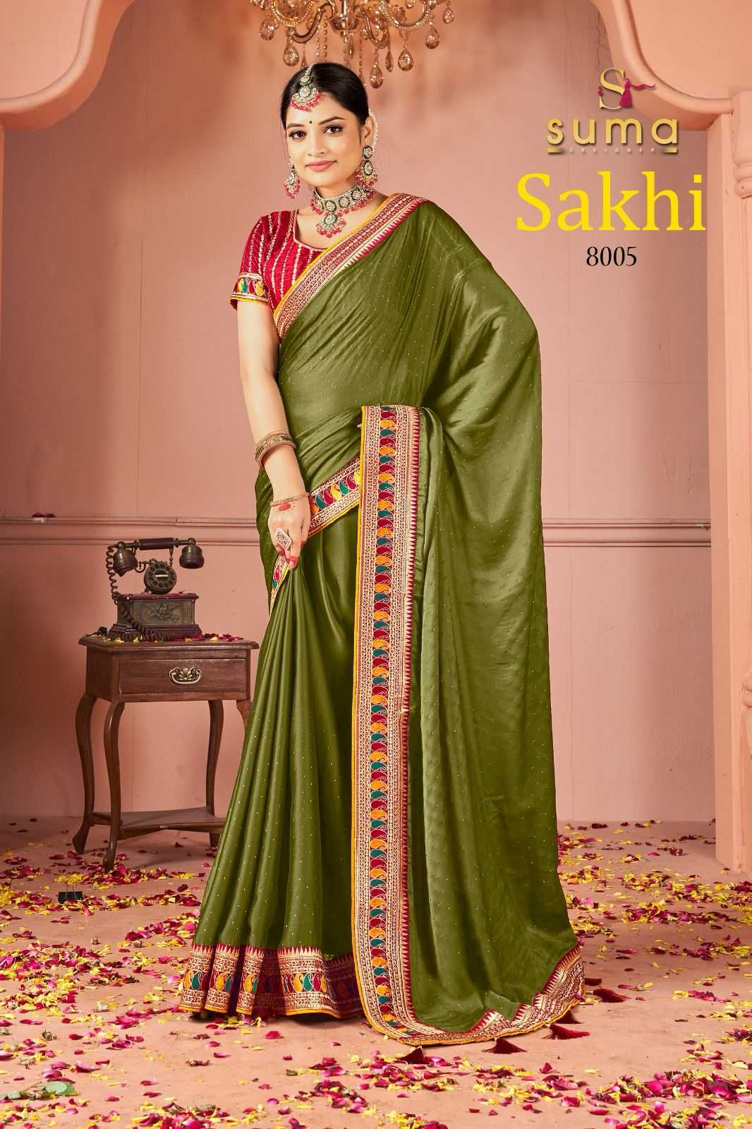 Ynf Rangoli Silk KESH416 SAKHI-8001 Silk Sarees Wedding Collections Teej Sarees Wholesale Designer Silk Sarees Fancy Silk Sarees Silk Sarees For Weddings Manufacturer- Kapda Export