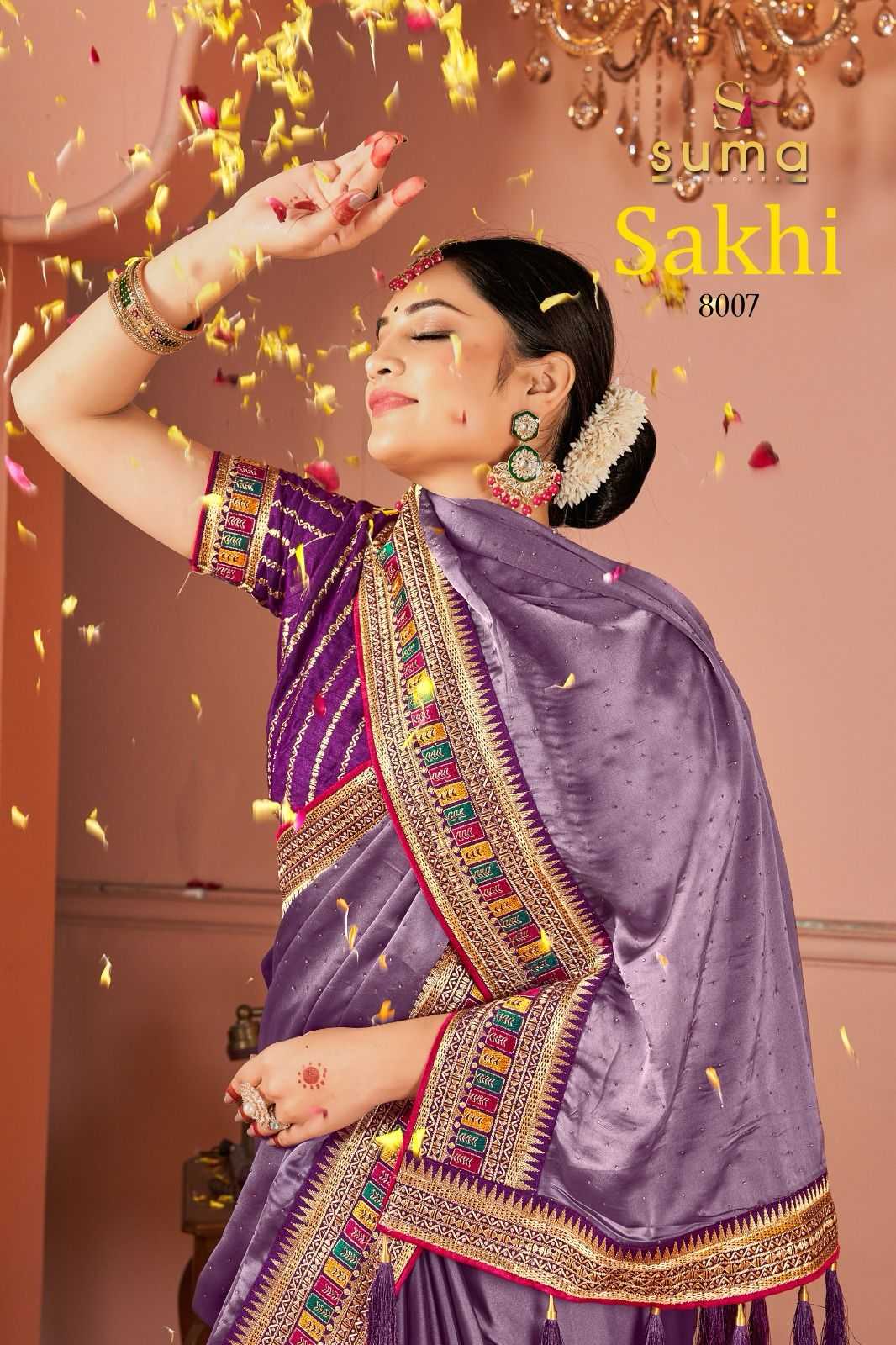 Ynf Rangoli Silk KESH416 SAKHI-8001 Silk Sarees Wedding Collections Teej Sarees Wholesale Designer Silk Sarees Fancy Silk Sarees Silk Sarees For Weddings Manufacturer- Kapda Export