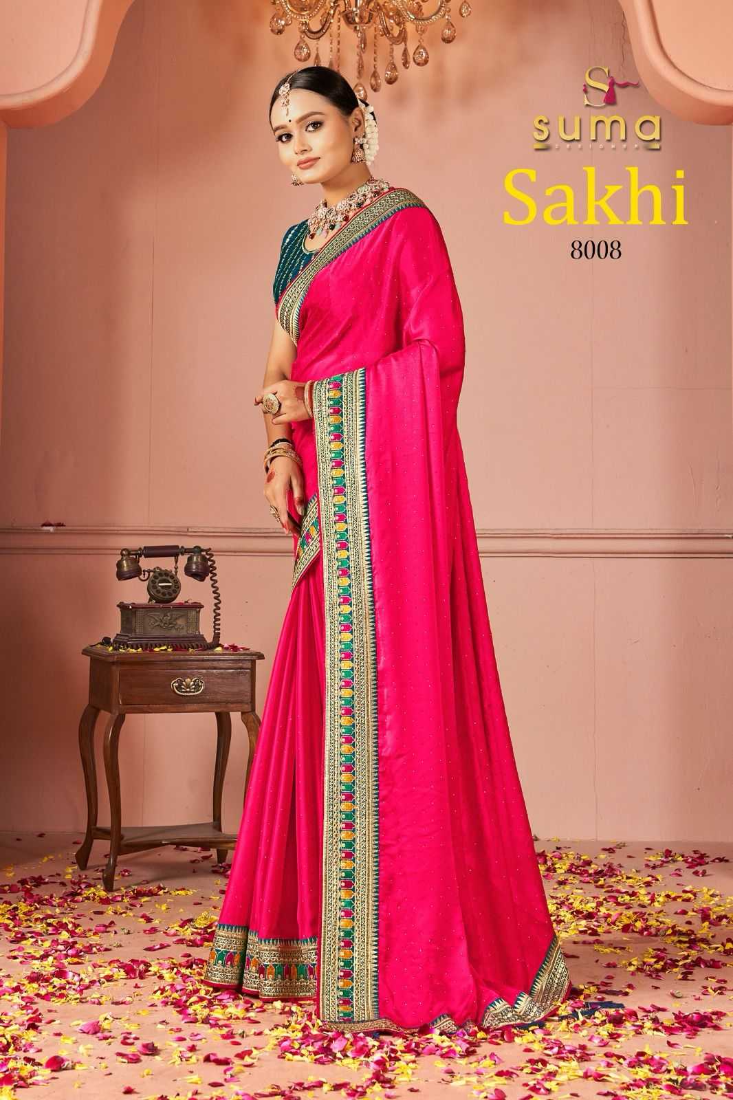Ynf Rangoli Silk KESH416 SAKHI-8001 Silk Sarees Wedding Collections Teej Sarees Wholesale Designer Silk Sarees Fancy Silk Sarees Silk Sarees For Weddings Manufacturer- Kapda Export