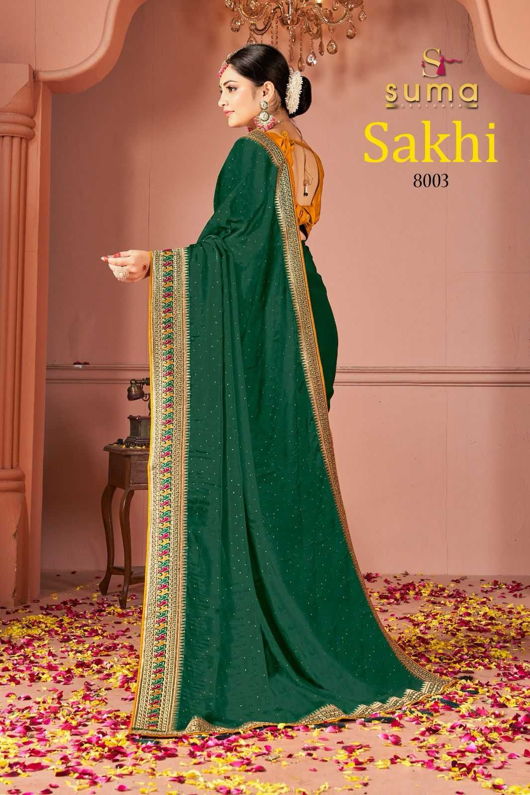 Ynf Rangoli Silk KESH416 SAKHI-8001 Silk Sarees Wedding Collections Teej Sarees Wholesale Designer Silk Sarees Fancy Silk Sarees Silk Sarees For Weddings Manufacturer- Kapda Export
