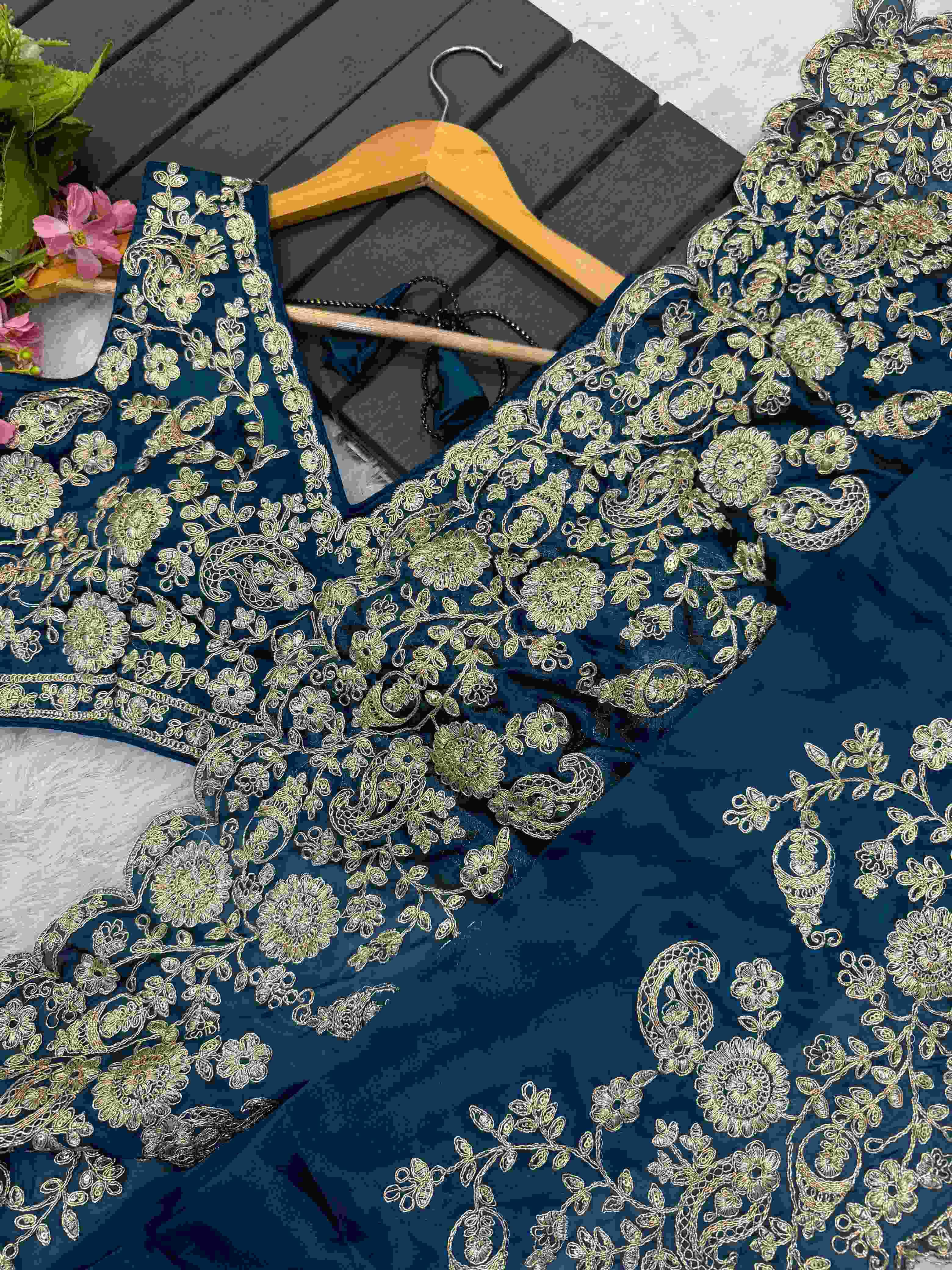 Ynf Rangoli Silk RIN164 RRS05 Sarees Wedding Collections Bollywood Collections Wholesale Designer Sarees Embroidered Sarees KUSHA KAPILA Manufacturer- Kapda Export