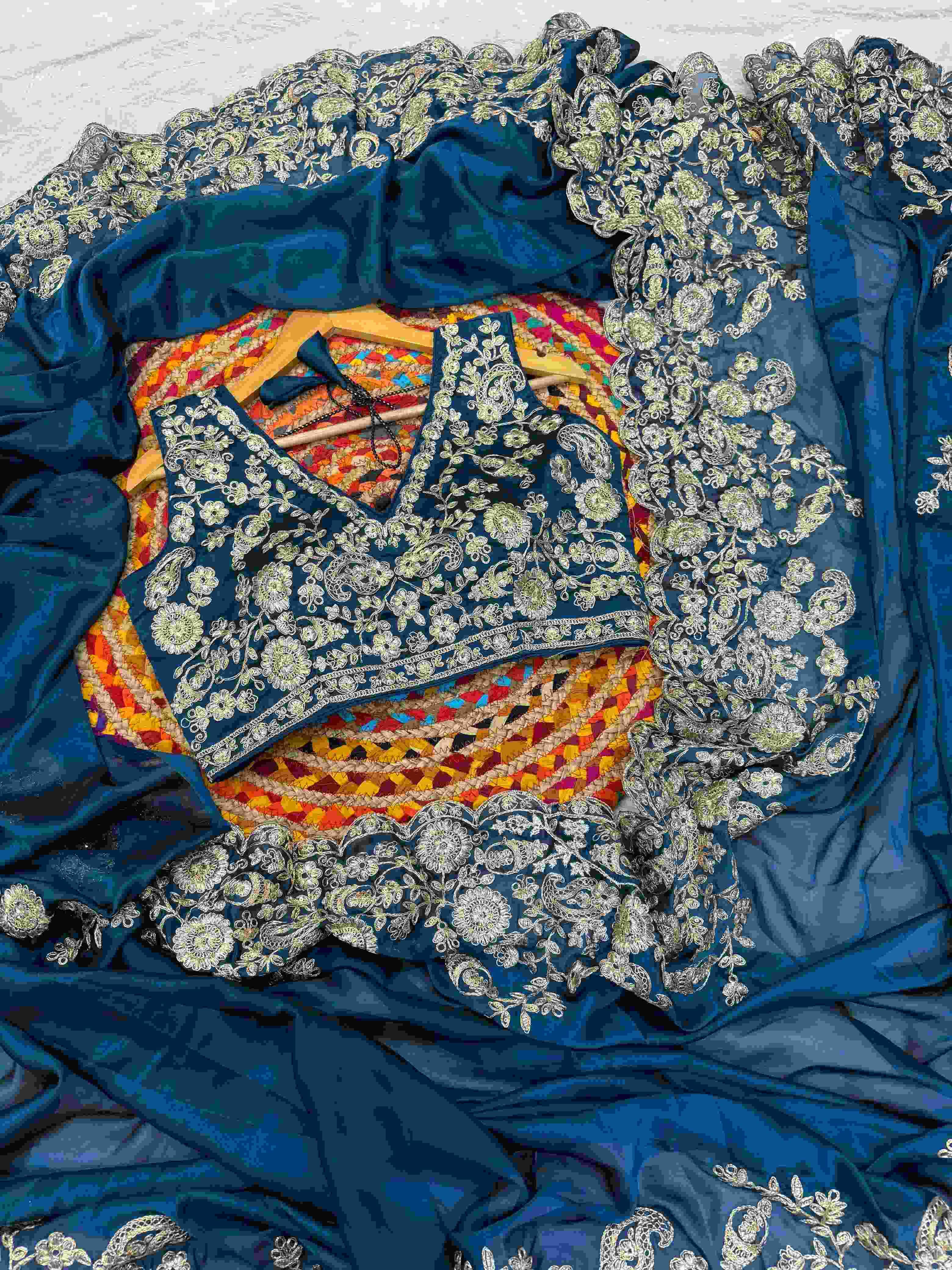 Ynf Rangoli Silk RIN164 RRS05 Sarees Wedding Collections Bollywood Collections Wholesale Designer Sarees Embroidered Sarees KUSHA KAPILA Manufacturer- Kapda Export