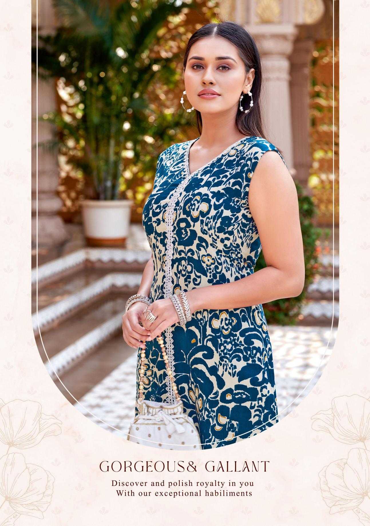 Ynf Rayon KESH443 Saavi Kurti Wholesale Designer Kurtis Rayon Kurtis Block Print Kurtis Manufacturer- Kapda Export