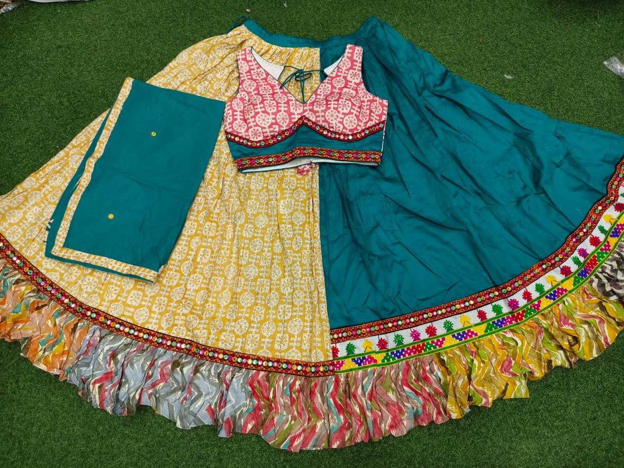 Ynf Reyon Cotton KESH179 AHB12 Navratri Chaniya Choli Wholesale Navratri Gowns Manufacturer- Kapda Export