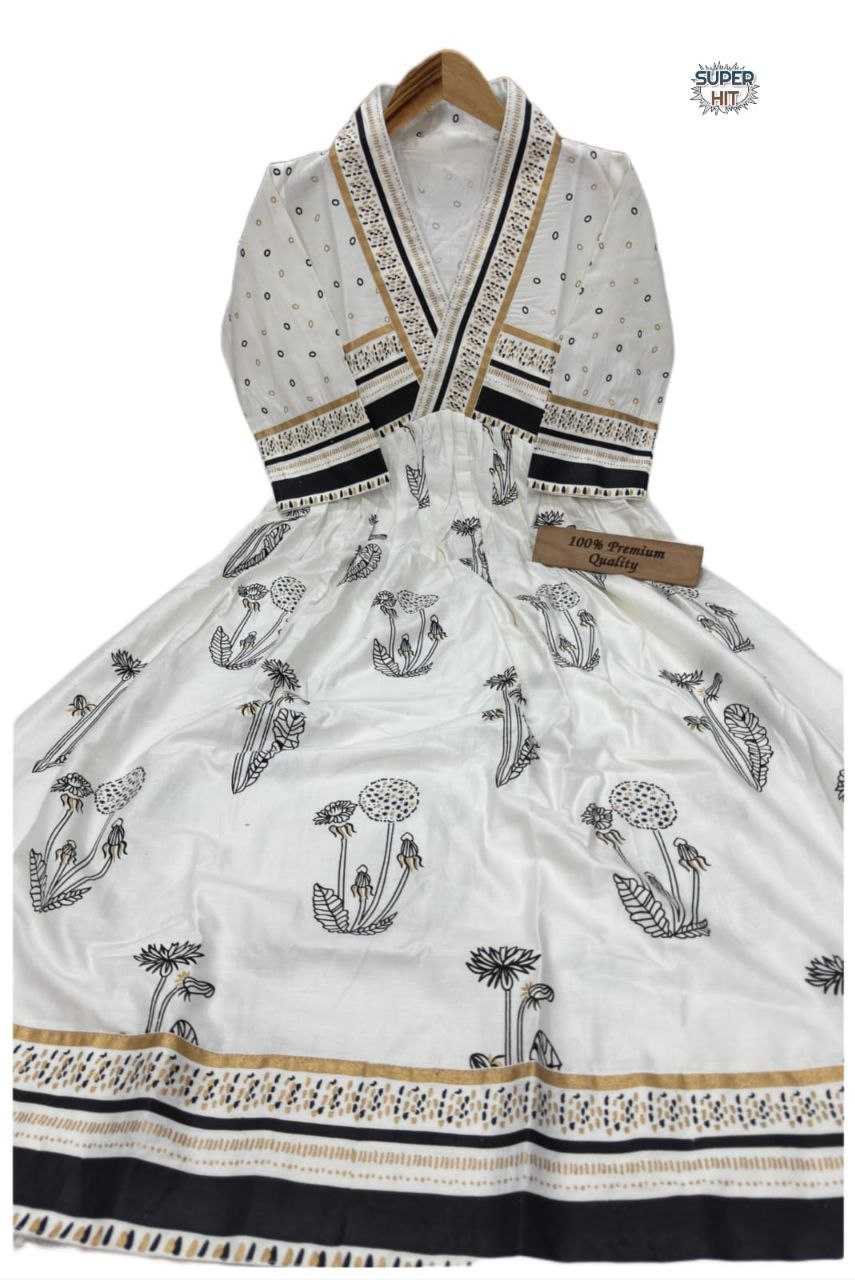 Ynf Reyon Cotton KESH354 GRM08 Suits & Dresses Wholesale Ladies Suits Alia Cut Suits Printed Suits Manufacturer- Kapda Export