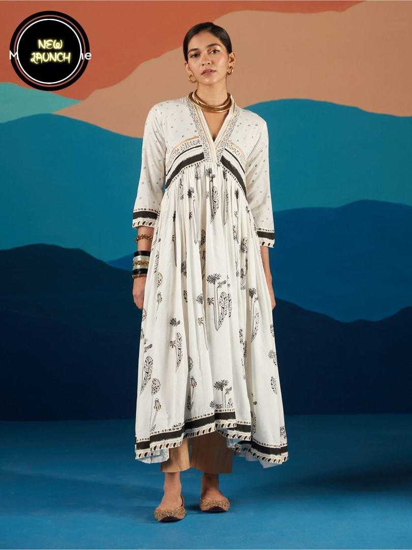 Ynf Reyon Cotton KESH354 GRM08 Suits & Dresses Wholesale Ladies Suits Alia Cut Suits Printed Suits Manufacturer- Kapda Export