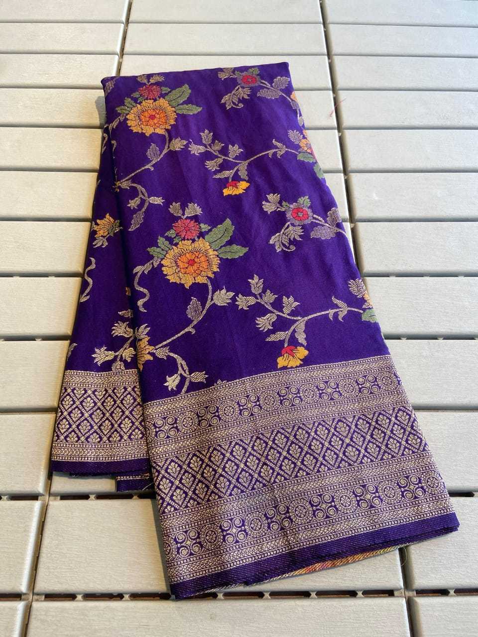 Ynf Russian Silk RIN101 ANT38 Silk Sarees Rakhi Collections Onam Sarees Wholesale Soft Silk Sarees Designer Silk Sarees Zari Border Silk Sarees Manufacturer- Kapda Export