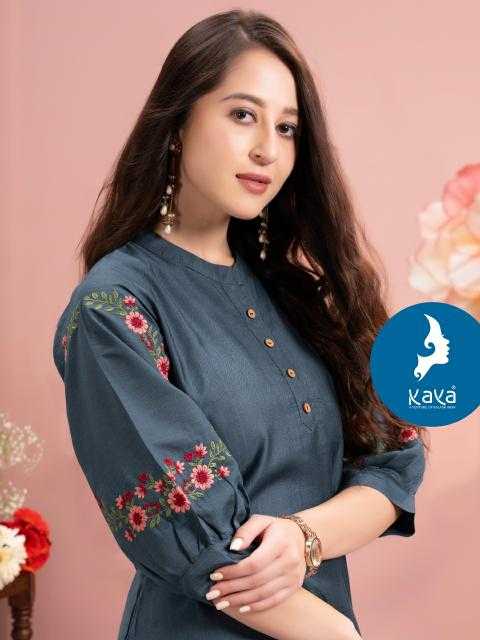 Ynf Silk KESH443 KAYA KURTI Kurti Wholesale Designer Kurtis Silk Kurtis Buttoned Kurtis Manufacturer- Kapda Export