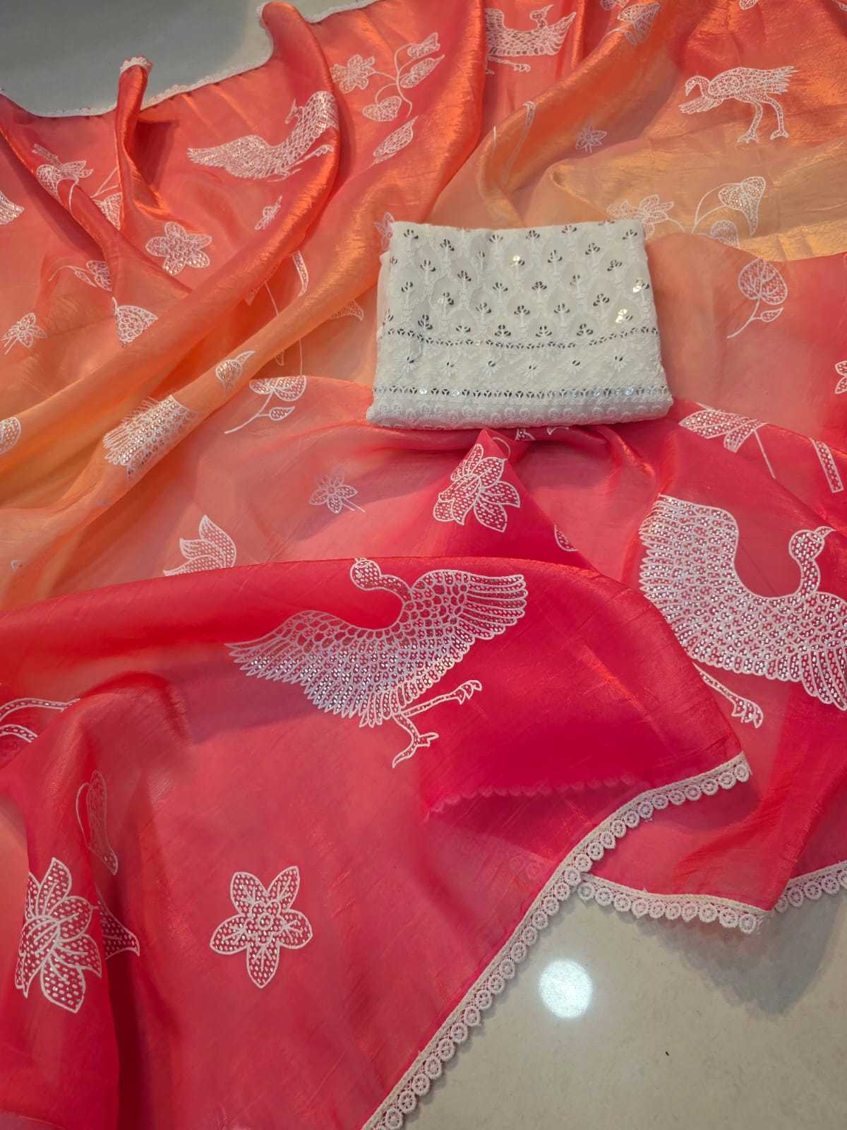 Ynf Soft Gold Crush KESH195 KRF31 Sarees Rakhi Collections Onam Sarees Wholesale Designer Sarees Work Sarees Chikan Sarees Manufacturer- Kapda Export