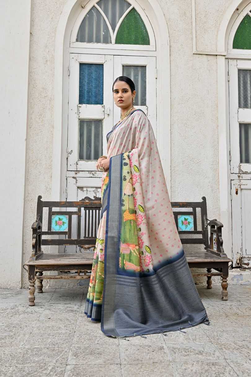 Ynf Soft Silk KESH165 TANIKA Silk Sarees Wholesale Soft Silk Sarees Bhagalpuri Silk Sarees Printed Silk Saree Manufacturer- Kapda Export