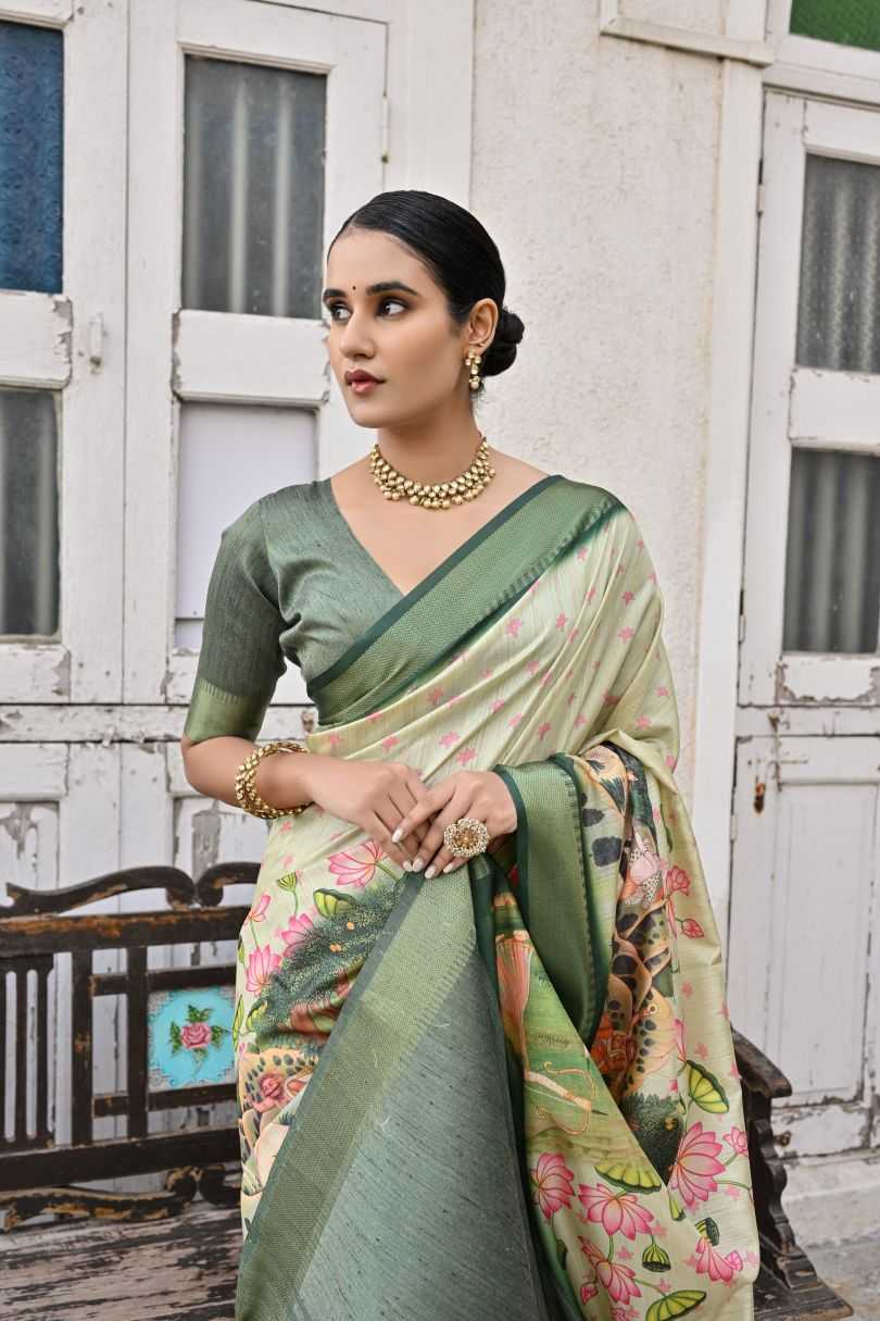 Ynf Soft Silk KESH165 TANIKA Silk Sarees Wholesale Soft Silk Sarees Bhagalpuri Silk Sarees Printed Silk Saree Manufacturer- Kapda Export
